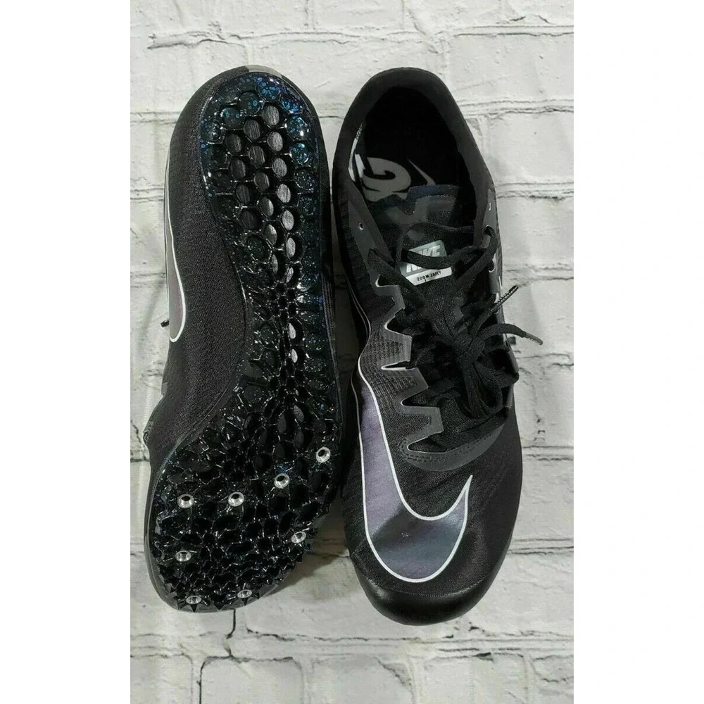 Nike Zoom Ja Fly 3 Indigo Fog Speckled Track Spikes 865633 002 MENS SIZE 12